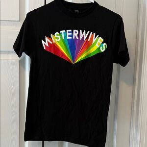 misterwives concert Tee with Colorful Graphic
